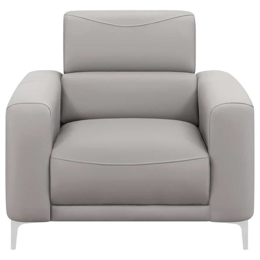 Glenmark Grey 3 Pc Sofa Set - MyWaynesHome #
