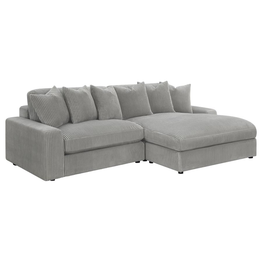 Blaine Grey Sectional - MyWaynesHome #