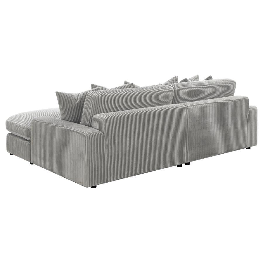 Blaine Grey Sectional - MyWaynesHome #