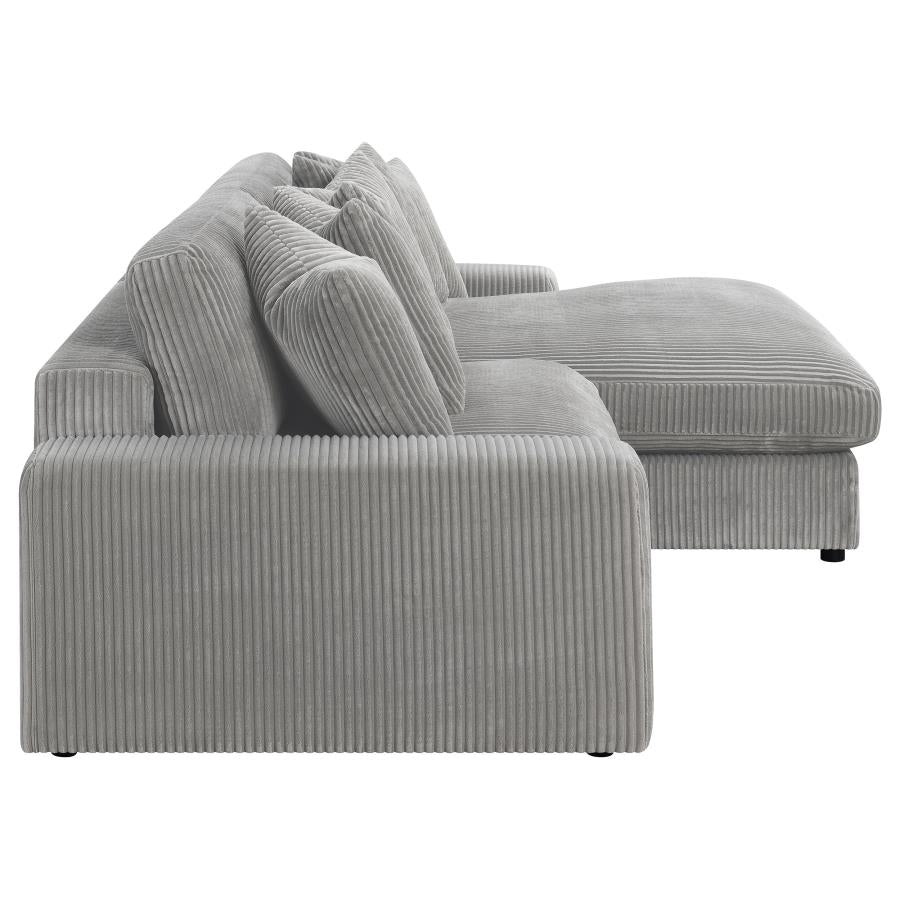 Blaine Grey Sectional - MyWaynesHome #