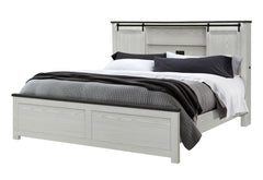 Ava - Full Storage Bed - Beige