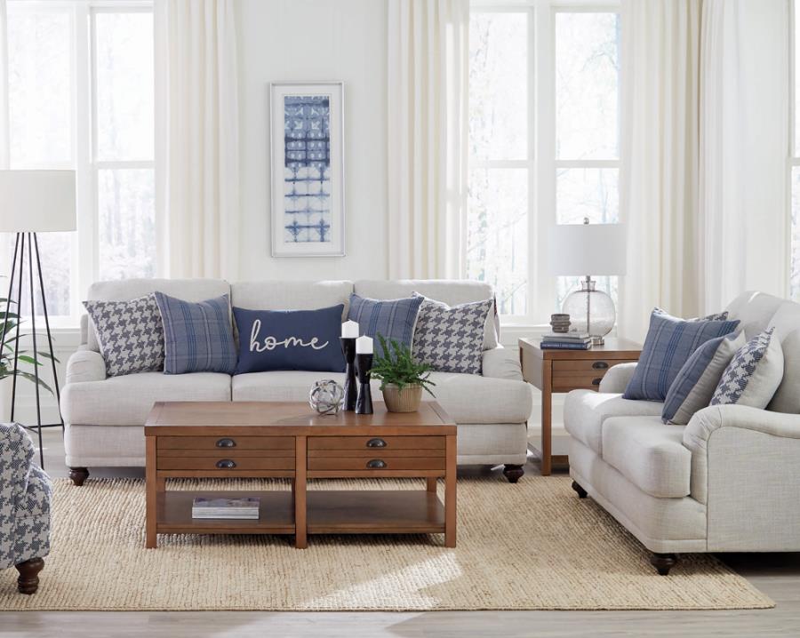 Glenn Grey 2 Pc Sofa Set - MyWaynesHome #