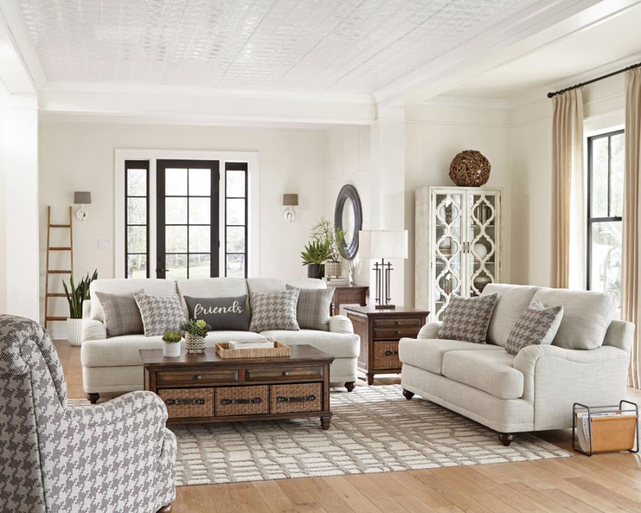 Glenn Grey 3 Pc Sofa Set - MyWaynesHome #