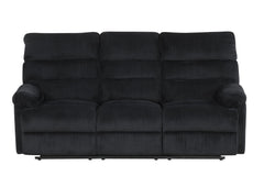 Lucie - Reclining Sofa - Black