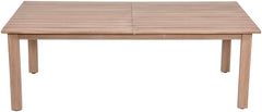 Newport - Acacia Wood 86.75" / 108" Outdoor Patio Dining Table - Natural