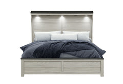 Ashley - 5 Piece King Bedroom Set - Brown