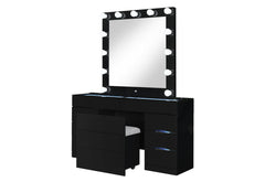 Ella - Vanity With Speaker - Black