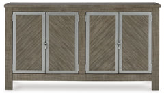Krystanza - Dining Room Server - Weathered Gray