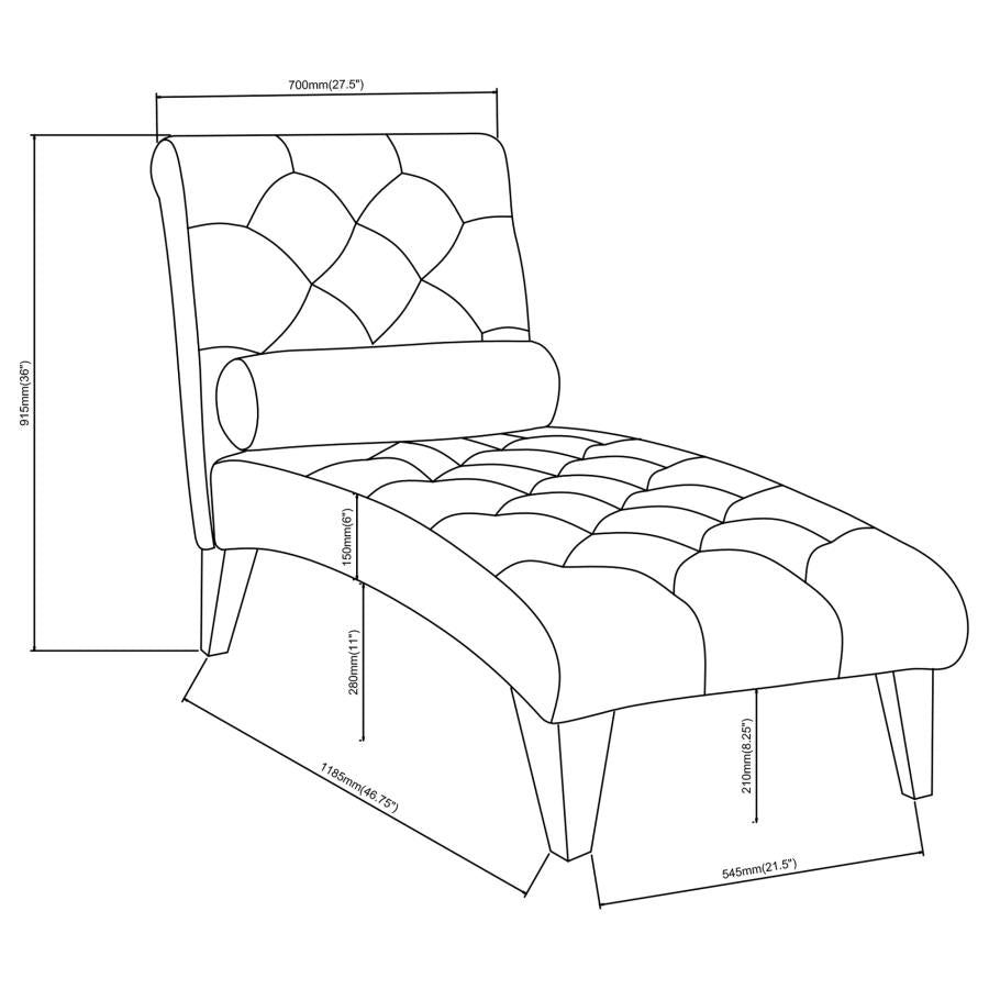 Daniel Grey Chaise - MyWaynesHome #