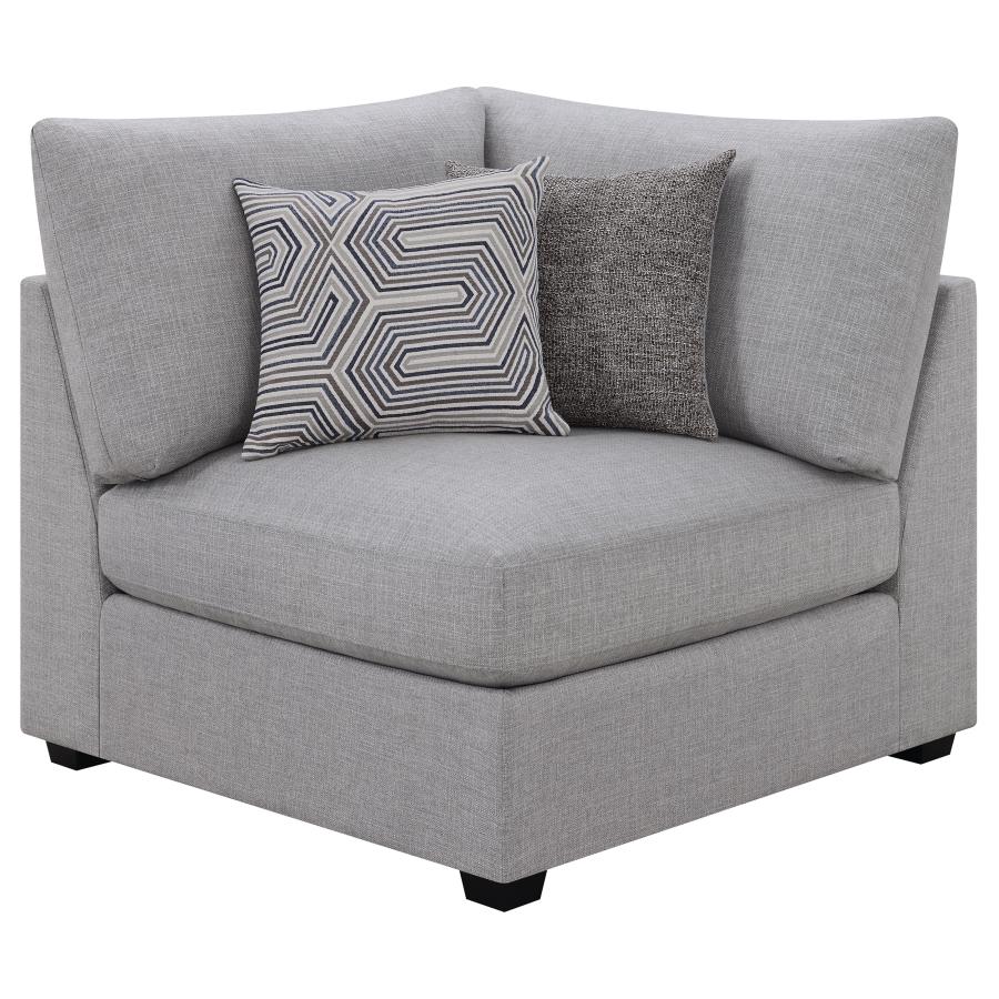 Cambria Grey 4 Pc Sectional - MyWaynesHome #