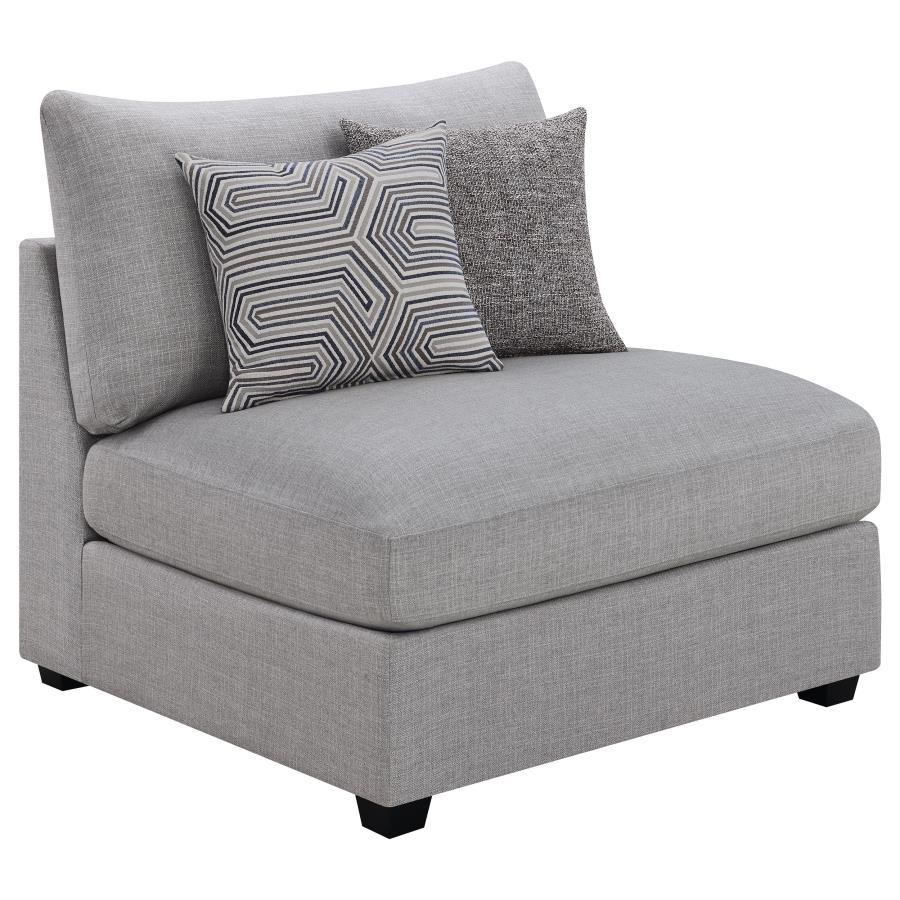 Cambria Grey 4 Pc Sectional - MyWaynesHome #