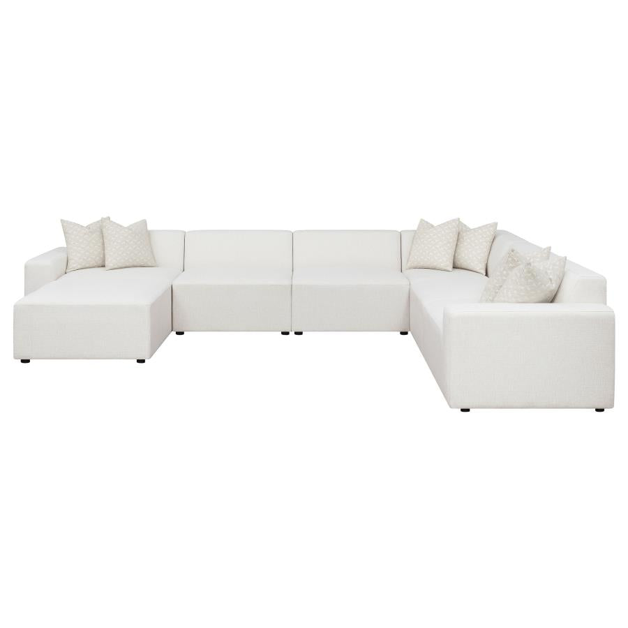 Freddie White Armless Chair - MyWaynesHome #