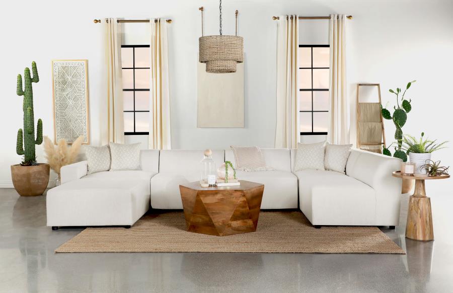 Freddie White Ottoman - MyWaynesHome #