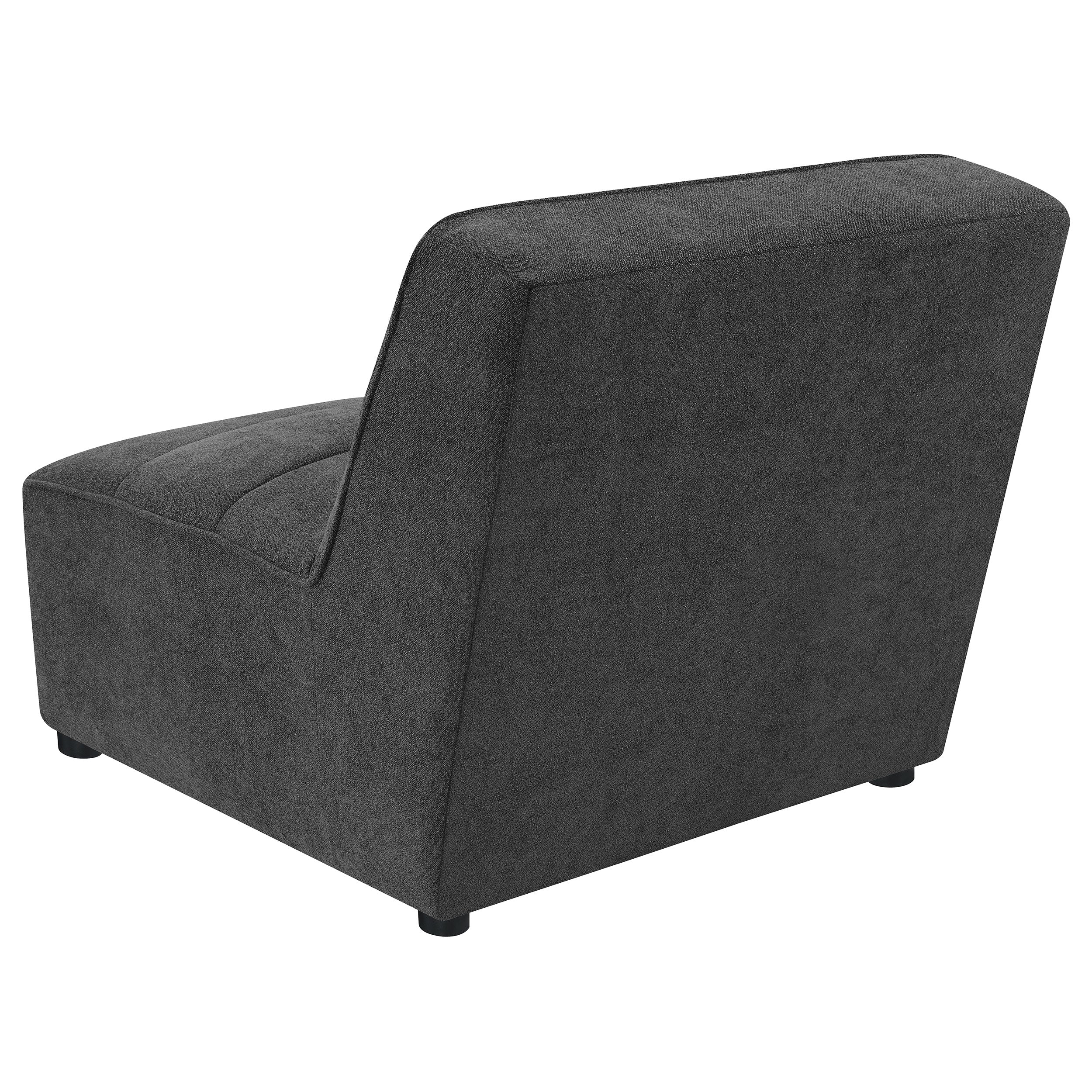 Sunny 6-piece Upholstered Modular Sectional Sofa Charcoal - MyWaynesHome #