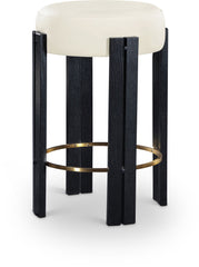 Harrison - Counter Stool With Black Legs