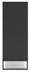 Socalle - Five Drawer Chest - Black