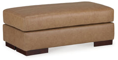 Lombardia - 2 Pc. - Chair And A Half, Ottoman - Tumbleweed