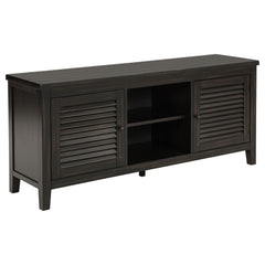 Concord - 2-Door TV Stand Console - Distressed Java
