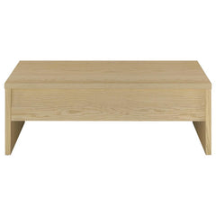 Canoga - Engineered Wood Lift Top Coffee Table - Light Oak