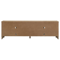 Brenham - 79" 4-Door TV Stand Media Console - Washed Oak