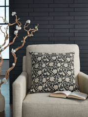 Alanderson - Pillow (Set of 4) - Black / Ivory