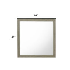 Joanna - Mirror - Weathered Gray