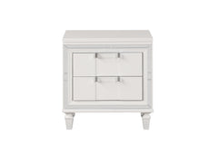 Genoa - Nightstand - Sparkling White
