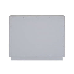 Anpu - Console Cabinet - Silver Faux Crocodile Skin