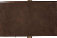 Arcmond - Metal Table Lamp - Brown / Gold Finish