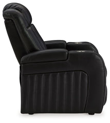 Caveman Den - Power Recliner/ Adj Headrest - Midnight