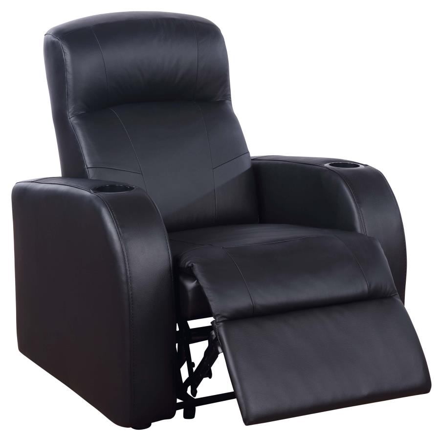 Cyrus Black 5 Pc Theater Seating (3r) - MyWaynesHome #
