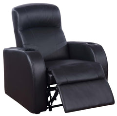 Cyrus Black 7 Pc Theater Seating (4r) - MyWaynesHome #