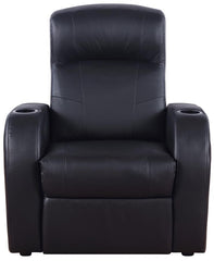 Cyrus Black 7 Pc Theater Seating (4r) - MyWaynesHome #