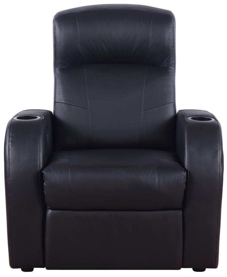 Cyrus Black 9 Pc Theater Seating (5r) - MyWaynesHome #
