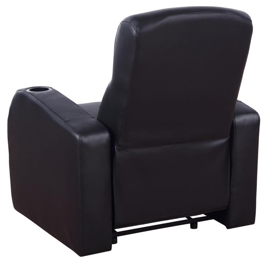 Cyrus Black 9 Pc Theater Seating (5r) - MyWaynesHome #
