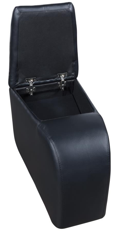 Cyrus Black 9 Pc Theater Seating (5r) - MyWaynesHome #
