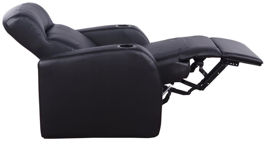Cyrus Black 7 Pc Theater Seating (5r) - MyWaynesHome #