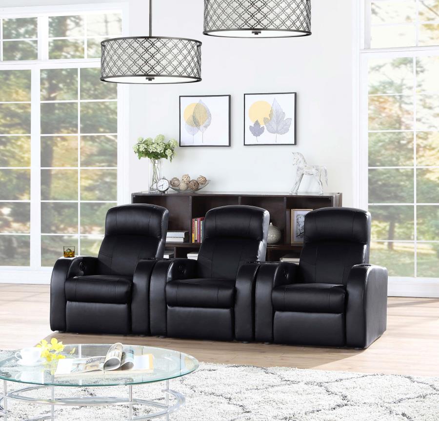 Cyrus Black Recliner - MyWaynesHome #