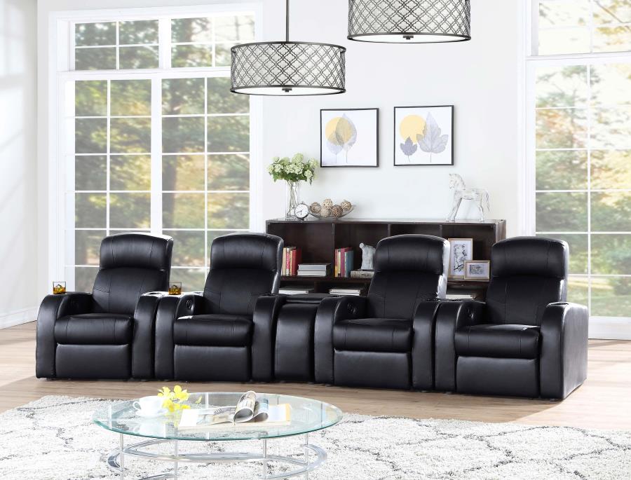 Cyrus Black Wedge Console - MyWaynesHome #