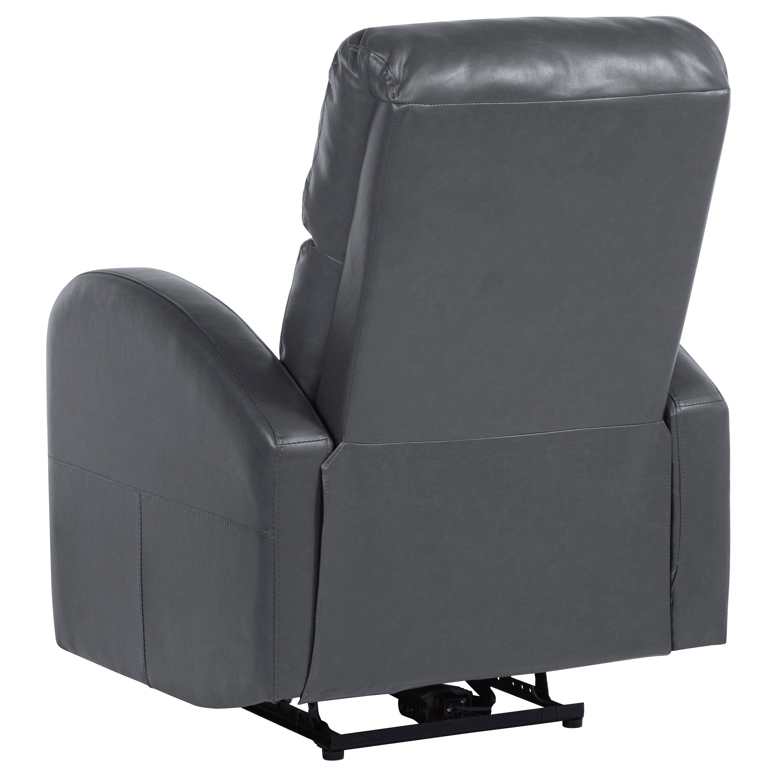 Grant Upholstered Power Recliner Chair Grey - MyWaynesHome #
