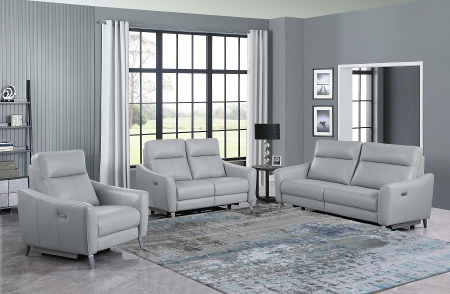 Derek Grey Power Recliner - MyWaynesHome #
