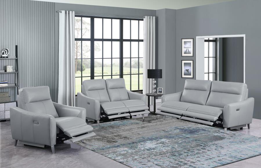 Derek Grey Power Recliner - MyWaynesHome #