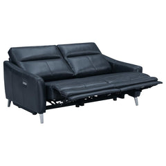 Derek Blue Power Sofa - MyWaynesHome #