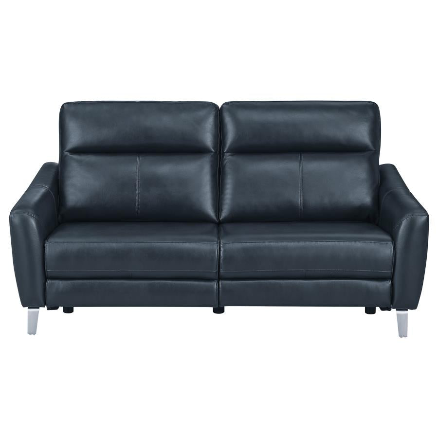 Derek Blue Power Sofa - MyWaynesHome #