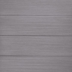 Half Moon Beach - Rectangular Dining Table With Umbrella Option - Gray