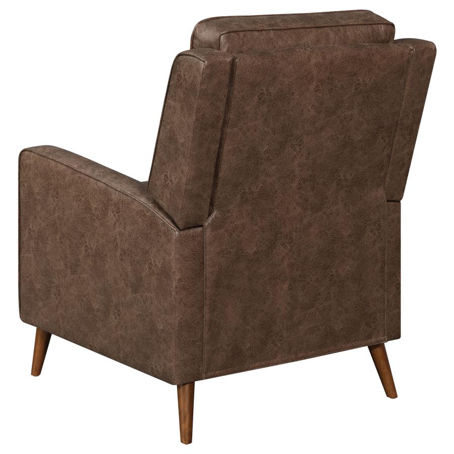 Davidson Brown Push Back Recliner - MyWaynesHome #