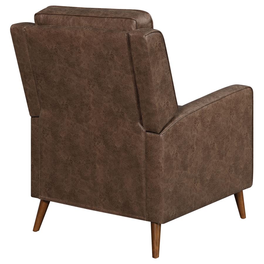 Davidson Brown Push Back Recliner - MyWaynesHome #