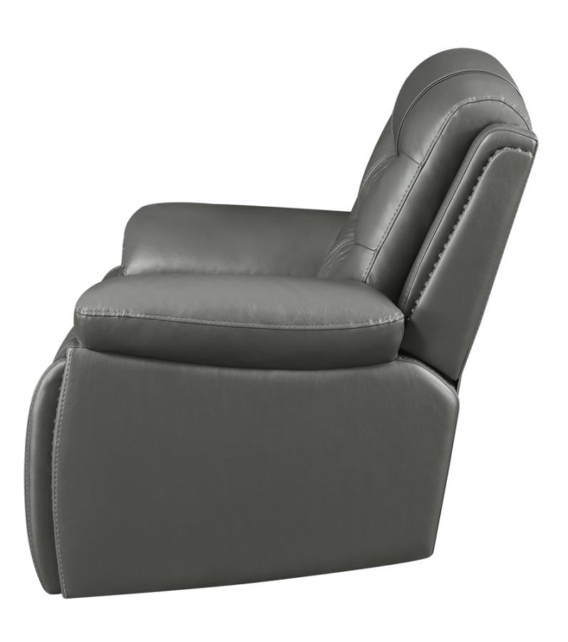 Flamenco Grey Power Recliner - MyWaynesHome #