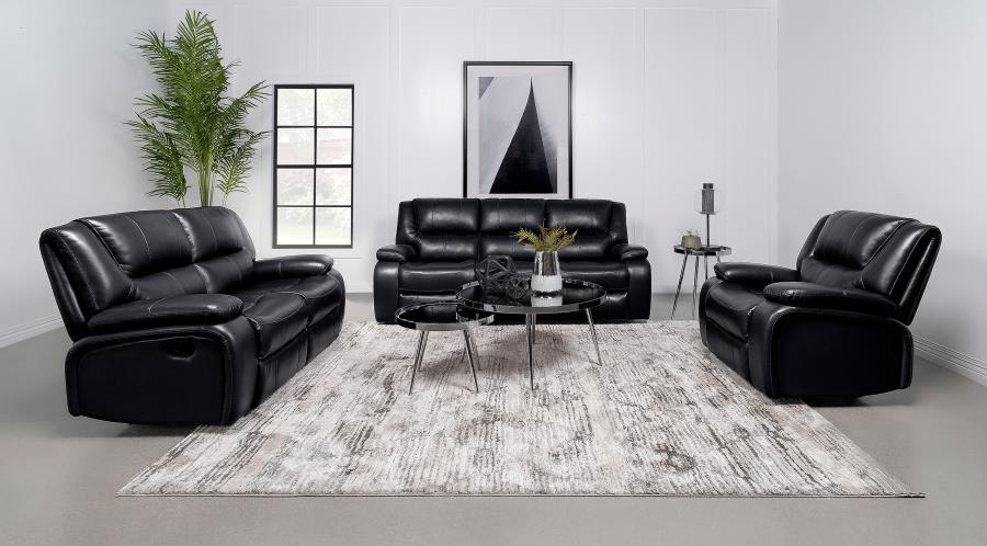 Black Motion Sofa - MyWaynesHome #