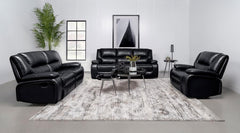 Black Motion Sofa - MyWaynesHome #